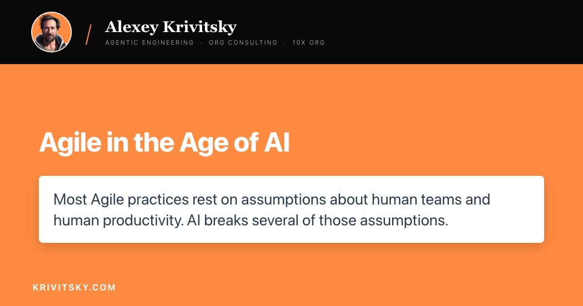Agile in the Age of AI