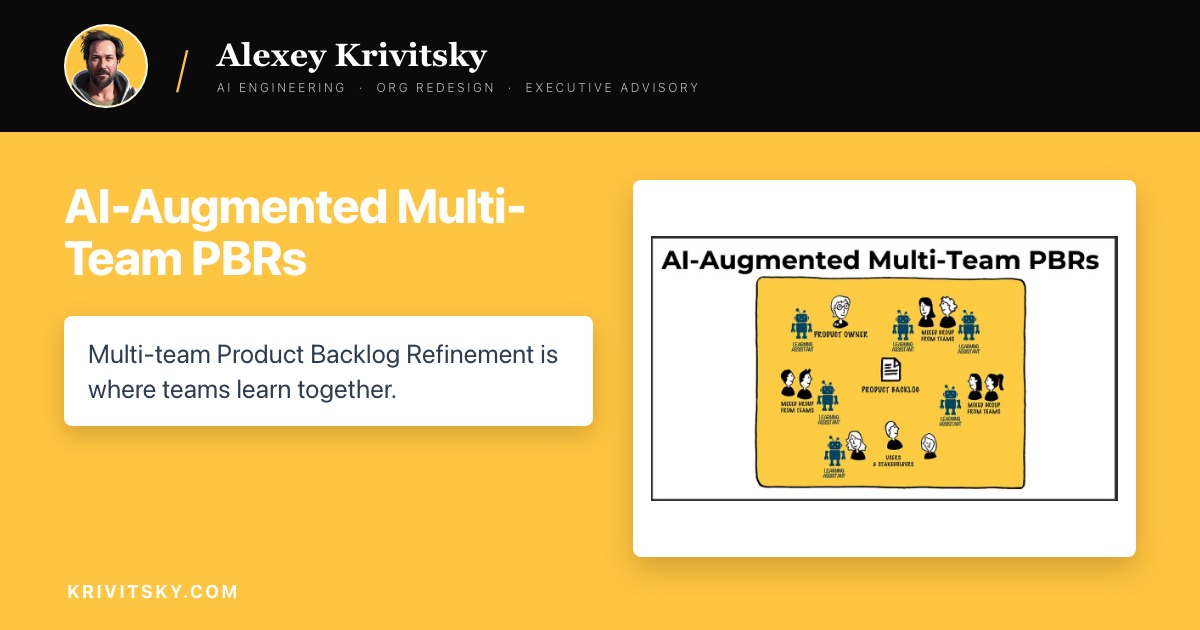 AI-Augmented Multi-Team PBRs