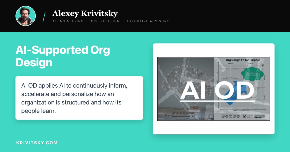 AI-Supported Org Design
