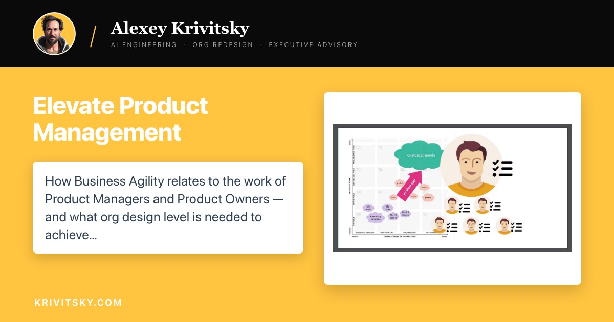 Elevate Product Management