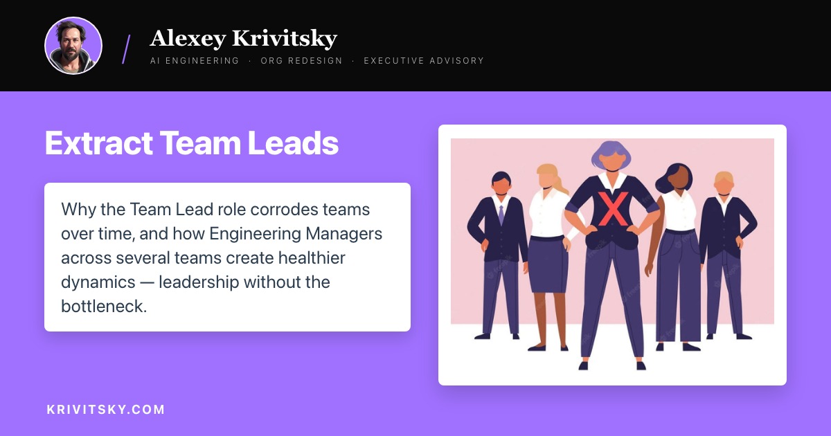 Extract Team Leads