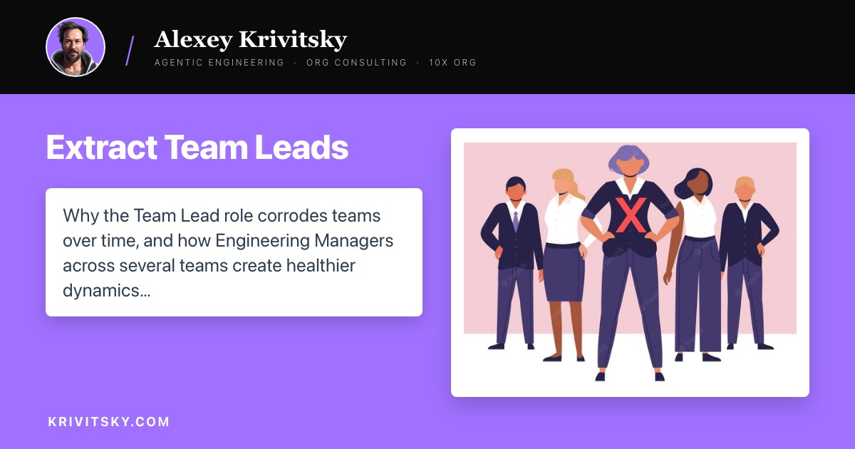 Extract Team Leads