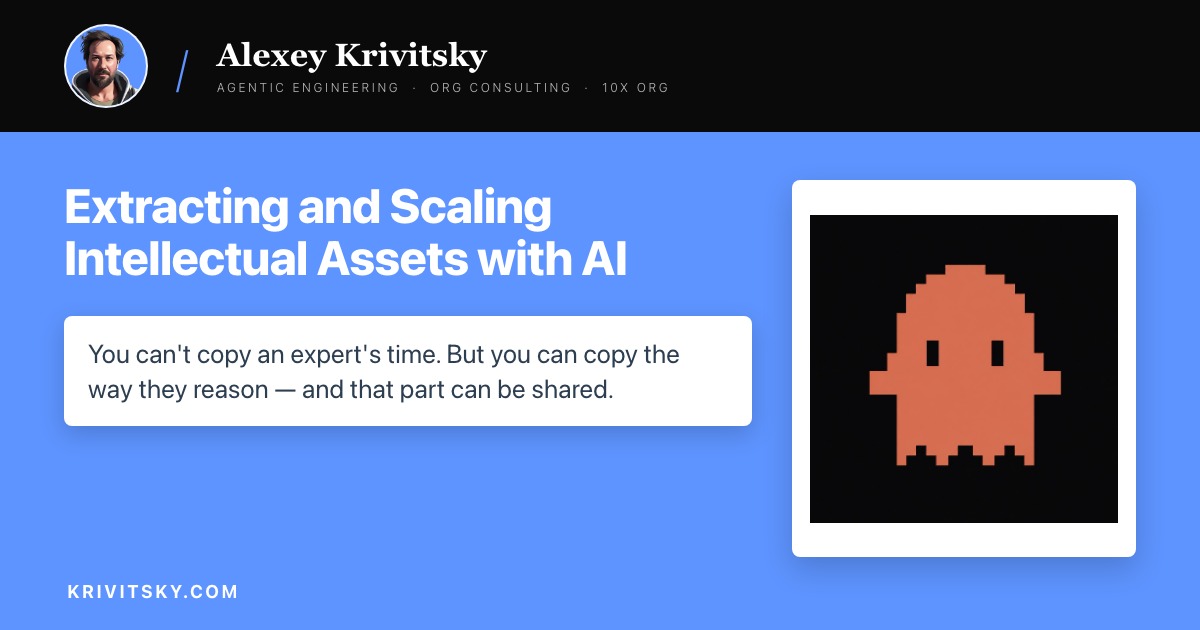 Extracting and Scaling Intellectual Assets with AI