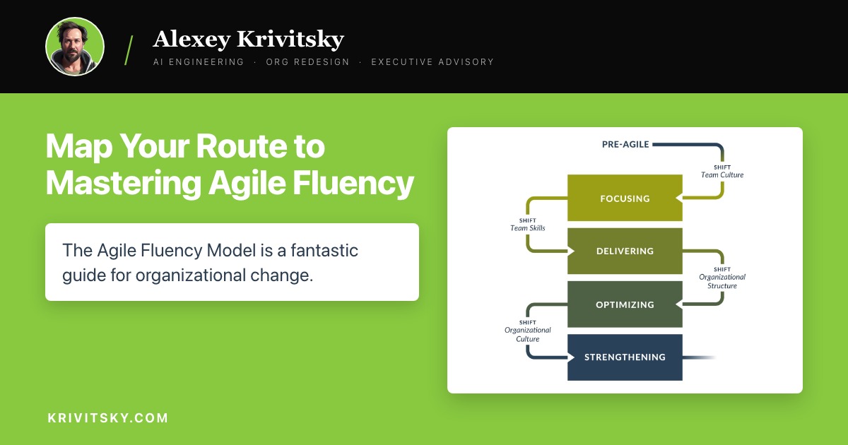 Map Your Route to Mastering Agile Fluency