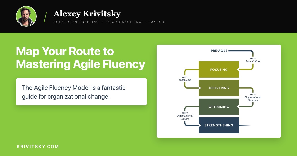 Map Your Route to Mastering Agile Fluency