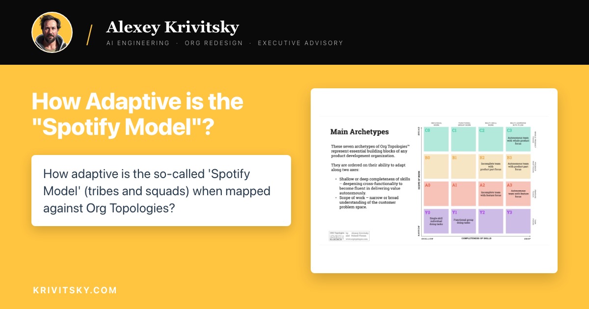 How Adaptive is the "Spotify Model"?